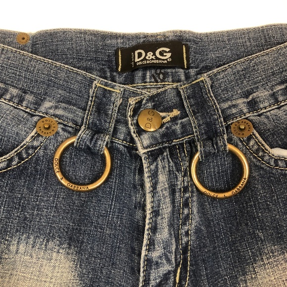 Dolce & Gabbana D&G Womens Blue Denim Jeans - Picture 7 of 12